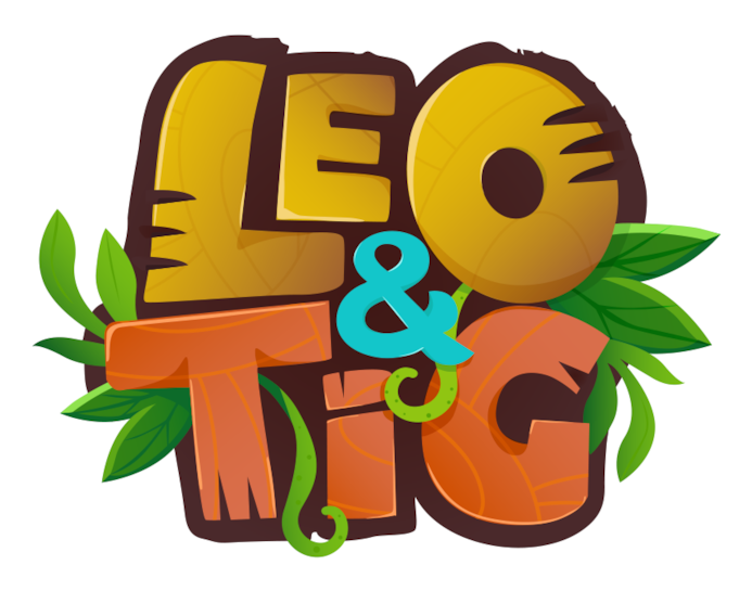 Leo & Tig - Leo And Tig Clipart (1280x544), Png Download