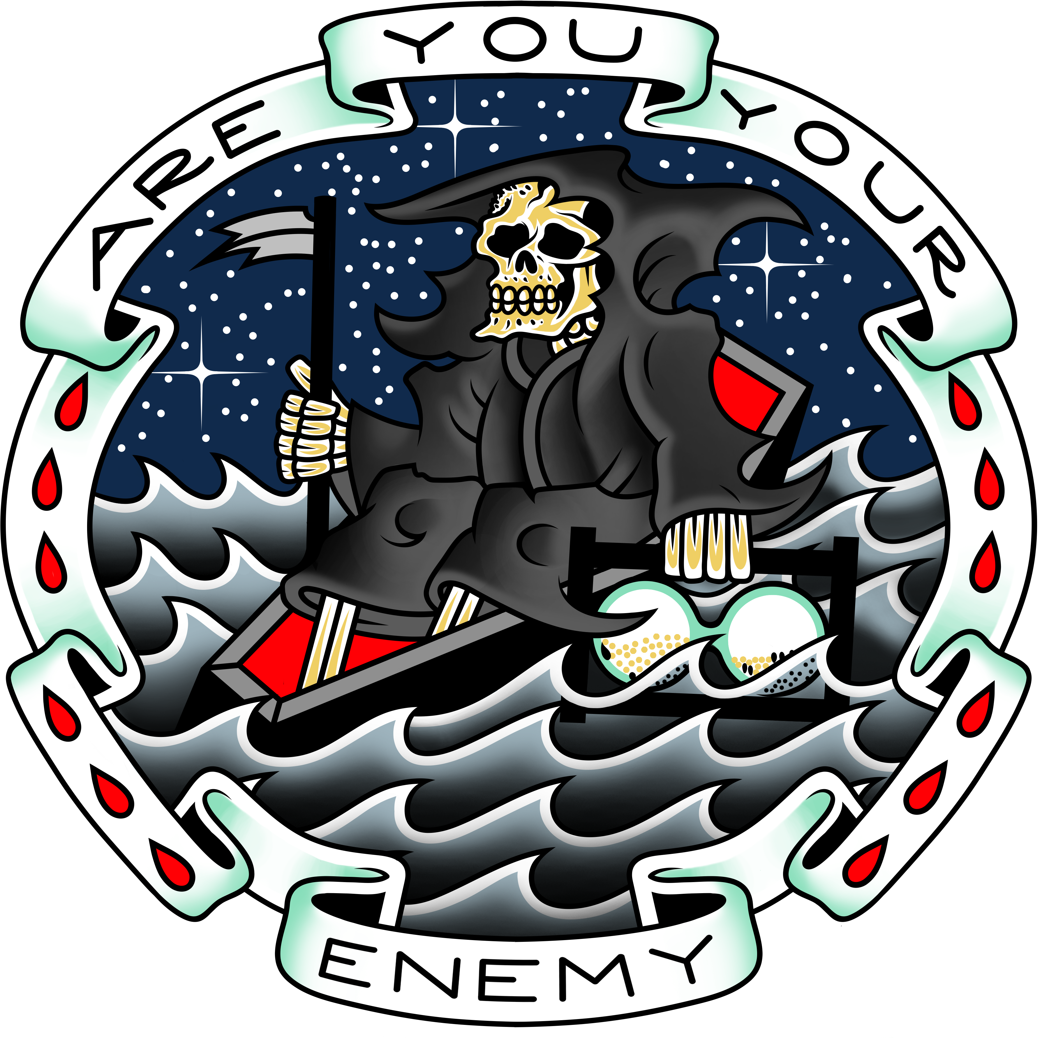 Y - A - Y - E Drift Away Back Sticker - - Ohitsteddy Clipart (1060x1060), Png Download