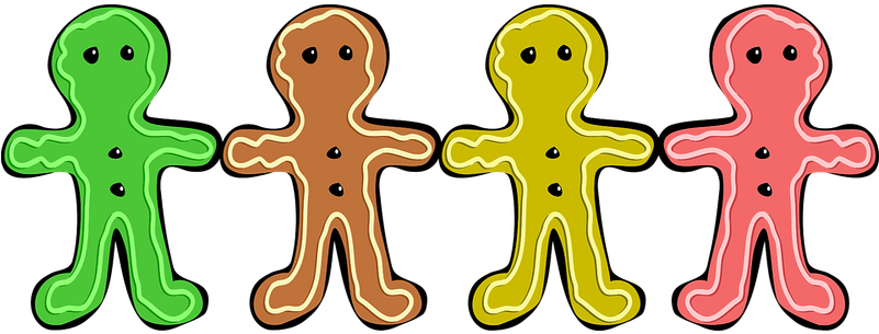 Gingerbread Clipart (800x480), Png Download
