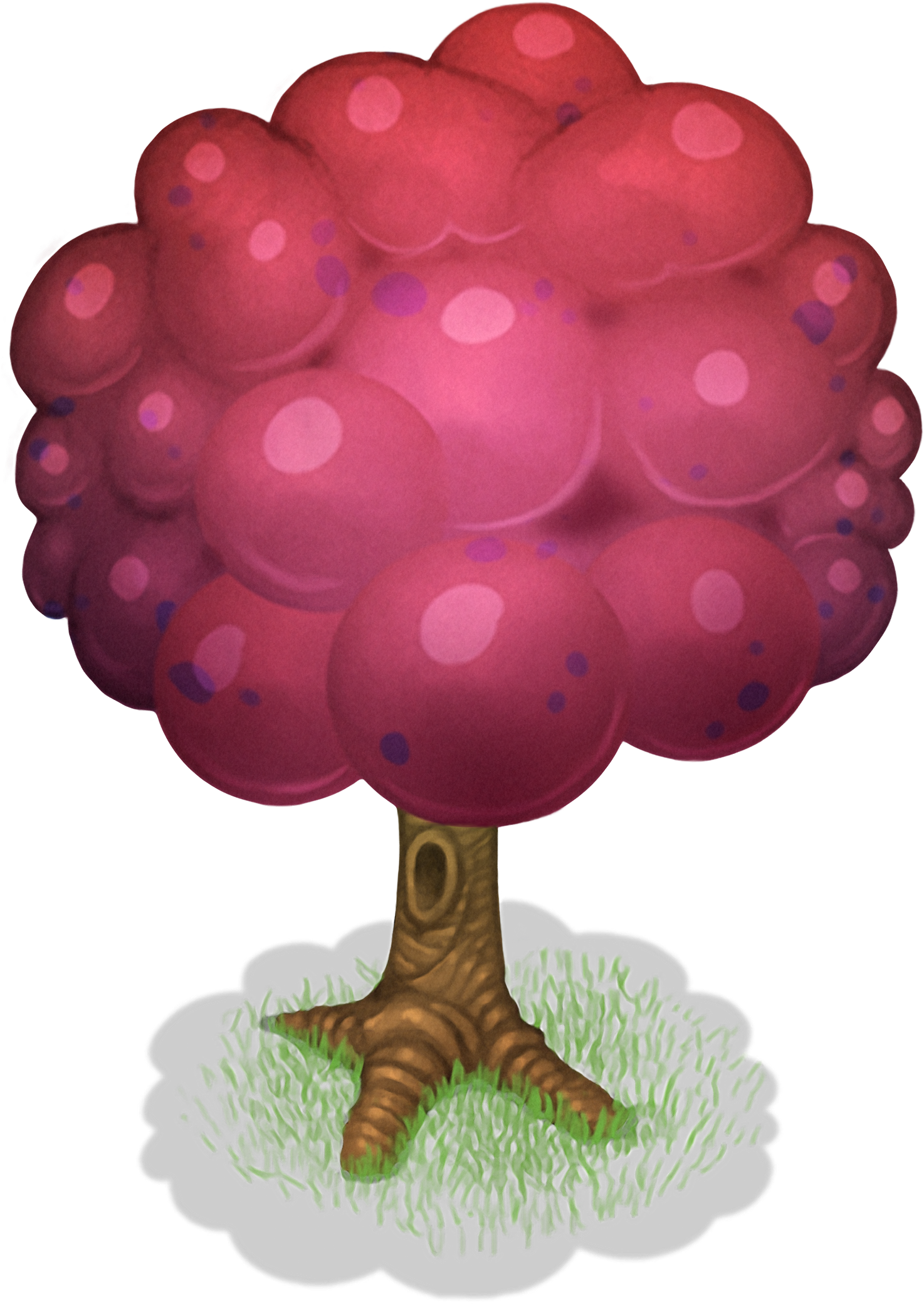 Yum Yum Tree Clipart (1474x2079), Png Download