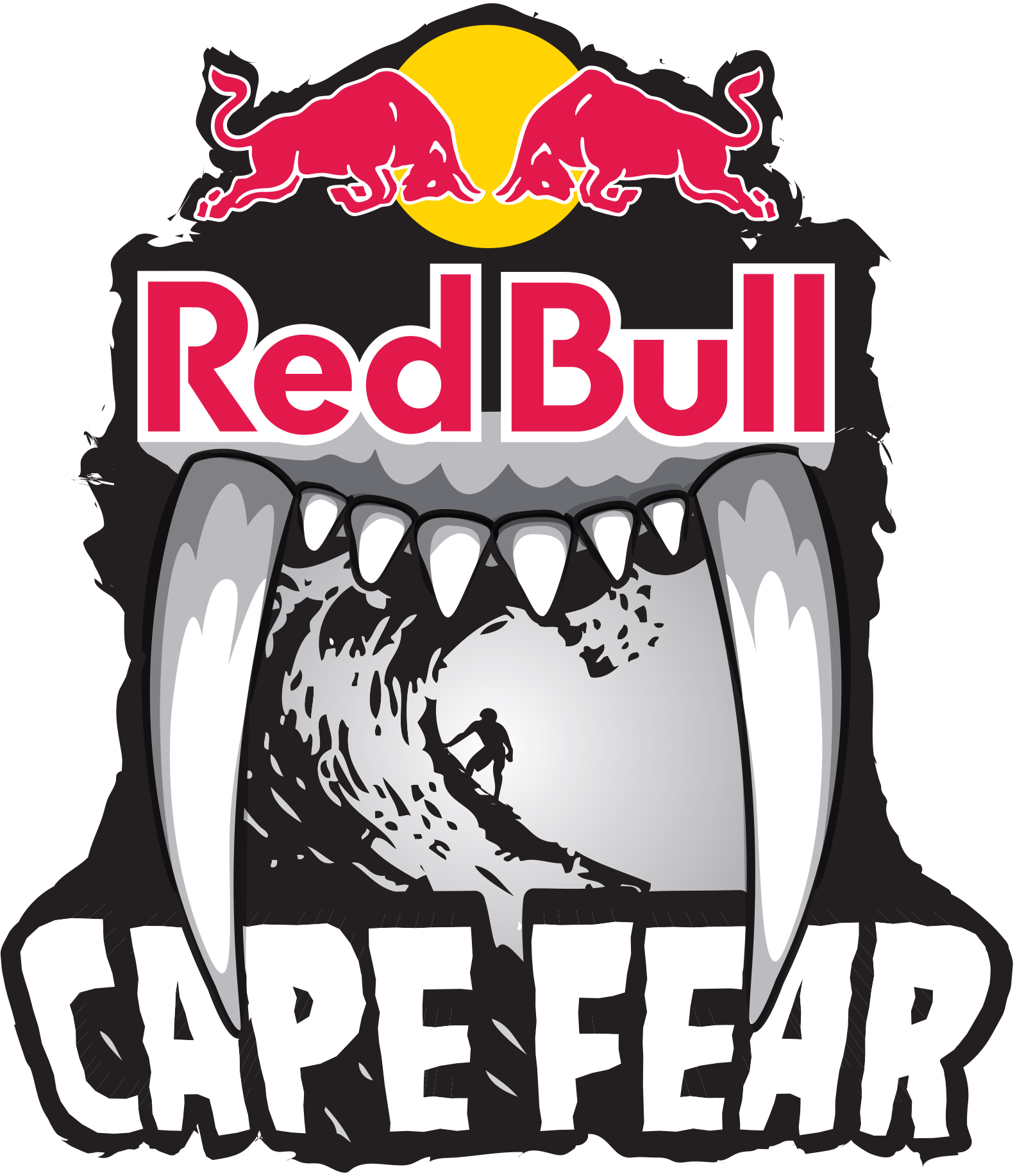 Red Bull Clipart Single - Red Bull Cape Fear - Png Download (1583x1834), Png Download
