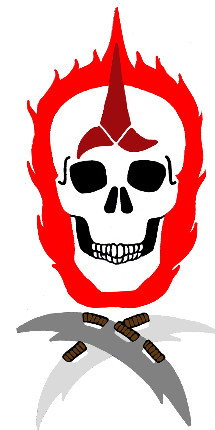 Days Of Preparation Went Into The First Annual Death - Skull Clipart (816x1465), Png Download