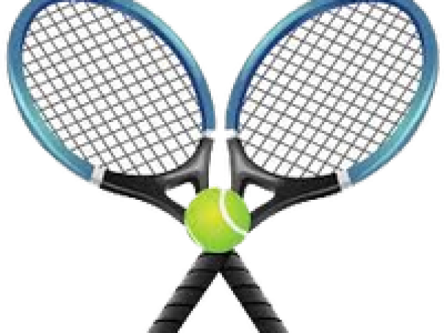 Tennis Clipart Rachet - Tennis Ball - Png Download (640x480), Png Download