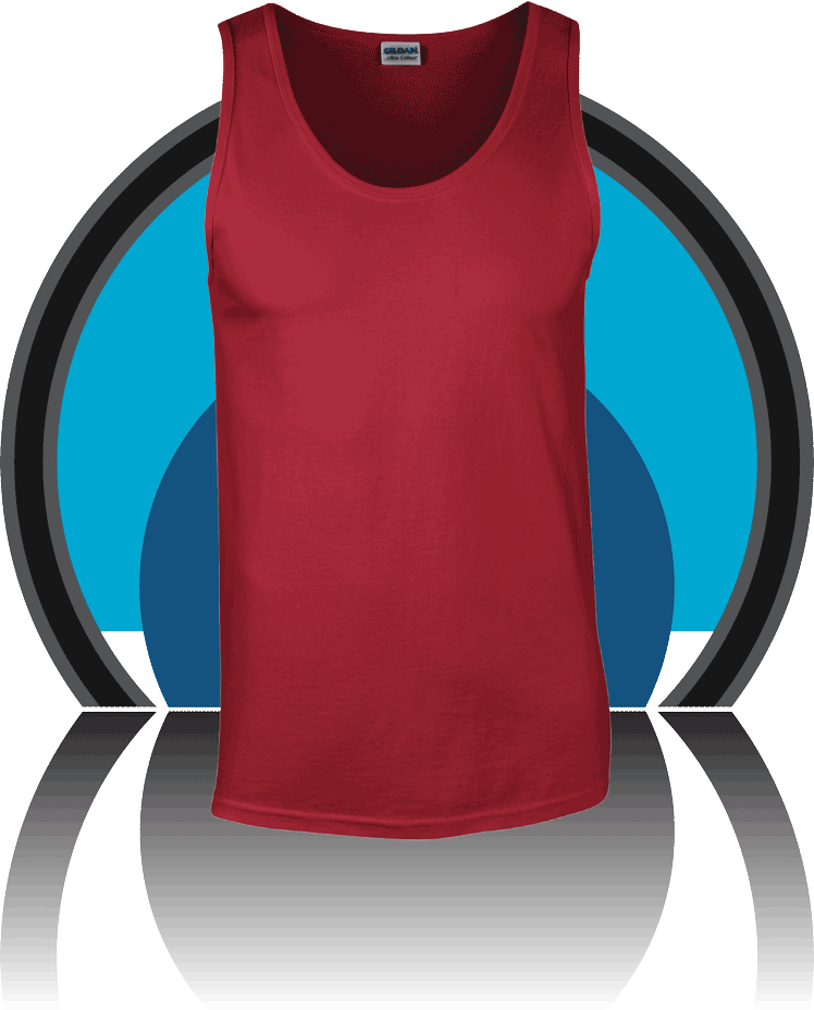 Cheap Custom Tank Tops - Single Color T Shirt Clipart (748x928), Png Download