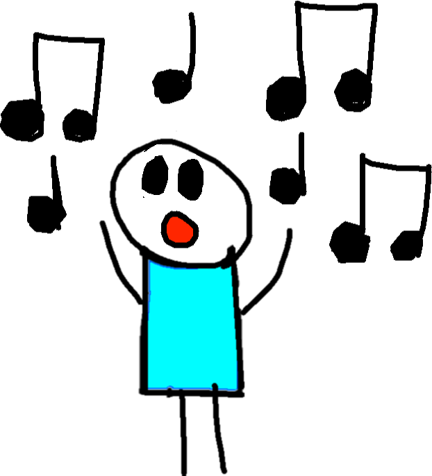 Dancer - Sing Clipart (622x686), Png Download