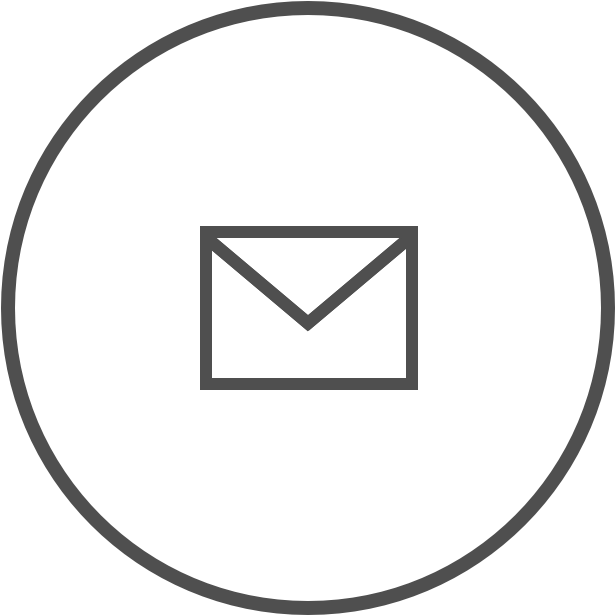 Mail Icon - Circle Clipart (616x616), Png Download
