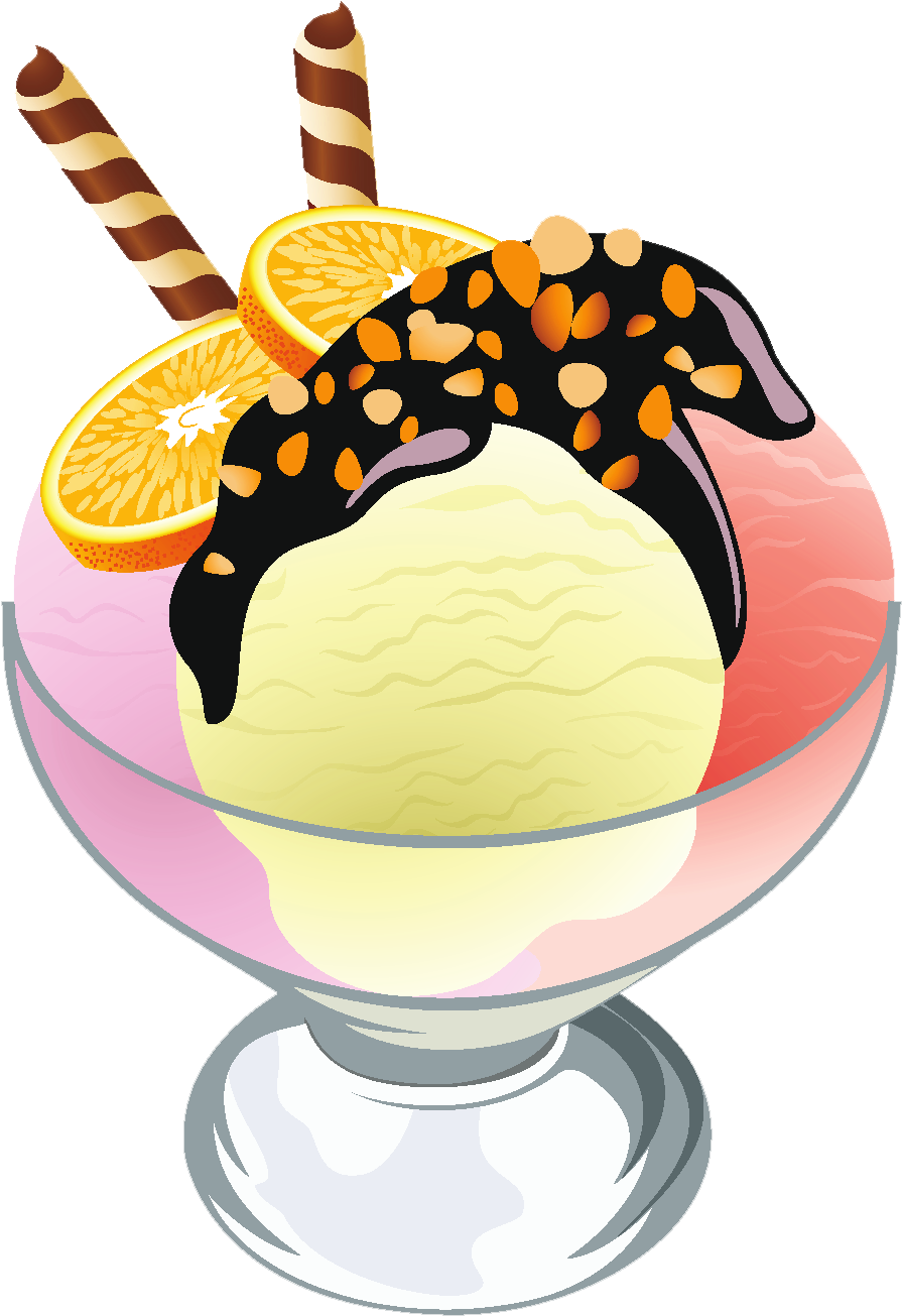 Free Png Ice Cream Sundae Transparent Picture Png Images - Ice Cream Vector Png Clipart (481x664), Png Download