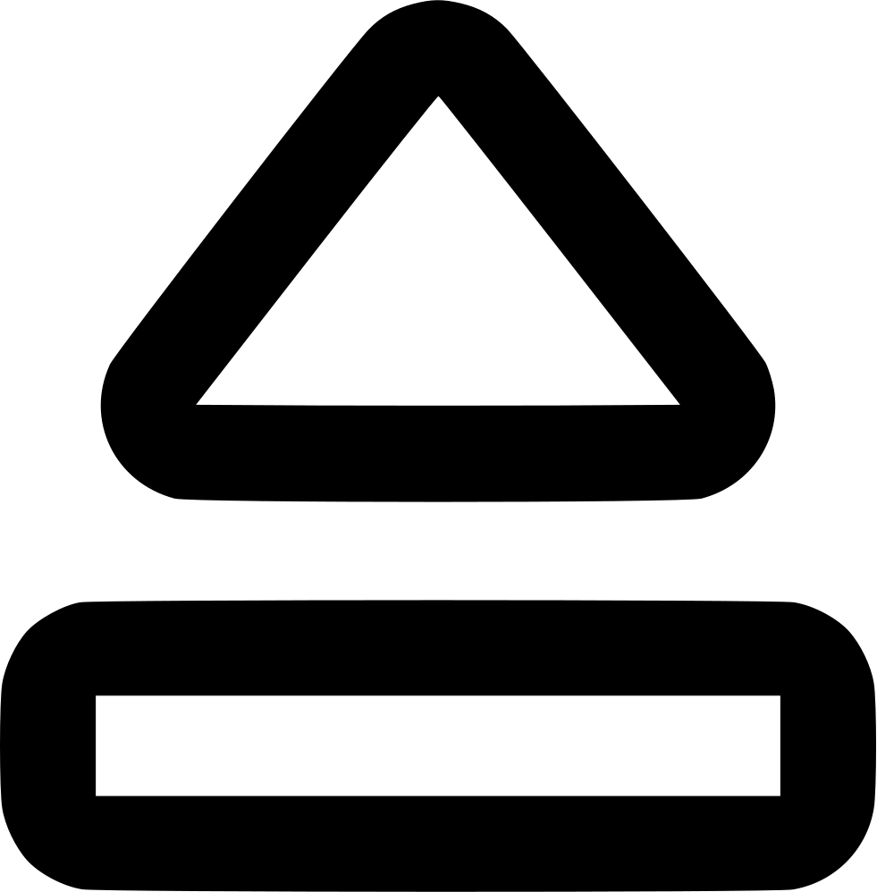 Control Eject Comments - Sign Clipart (981x998), Png Download