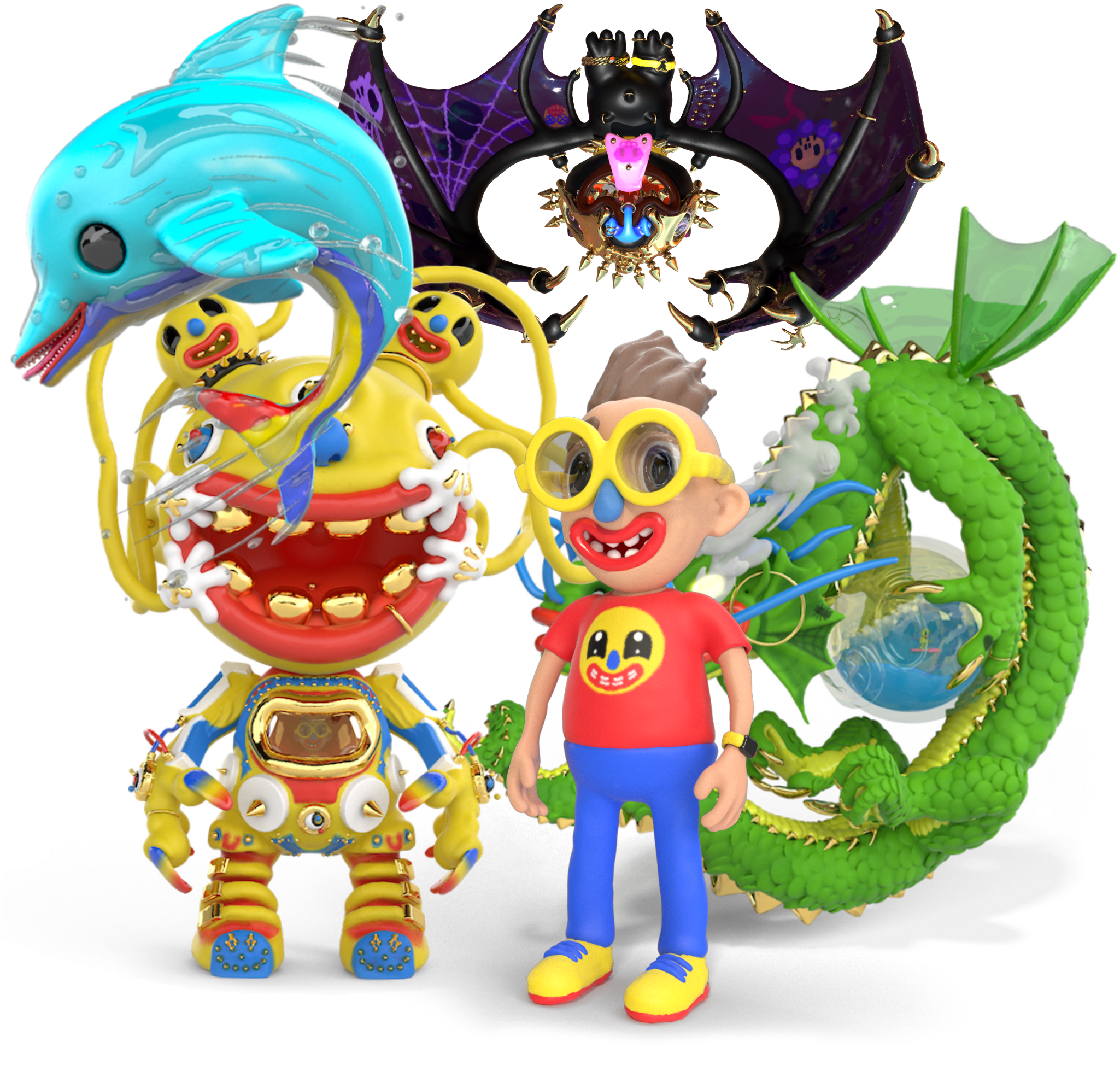 Become A Joy Collector - Cartoon Clipart (2048x2048), Png Download