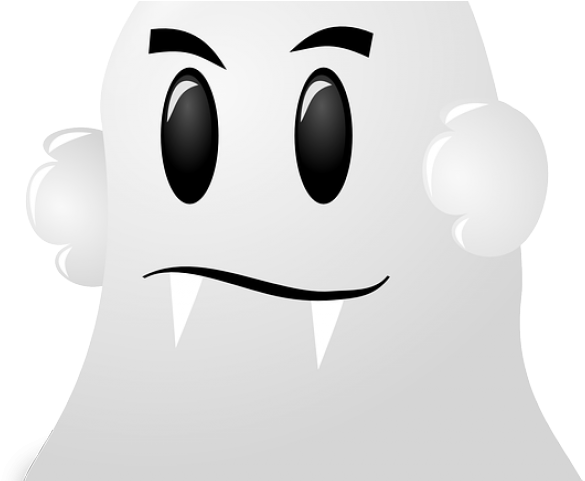 Moving Clipart Ghost - Cartoon Ghost - Png Download (640x480), Png Download