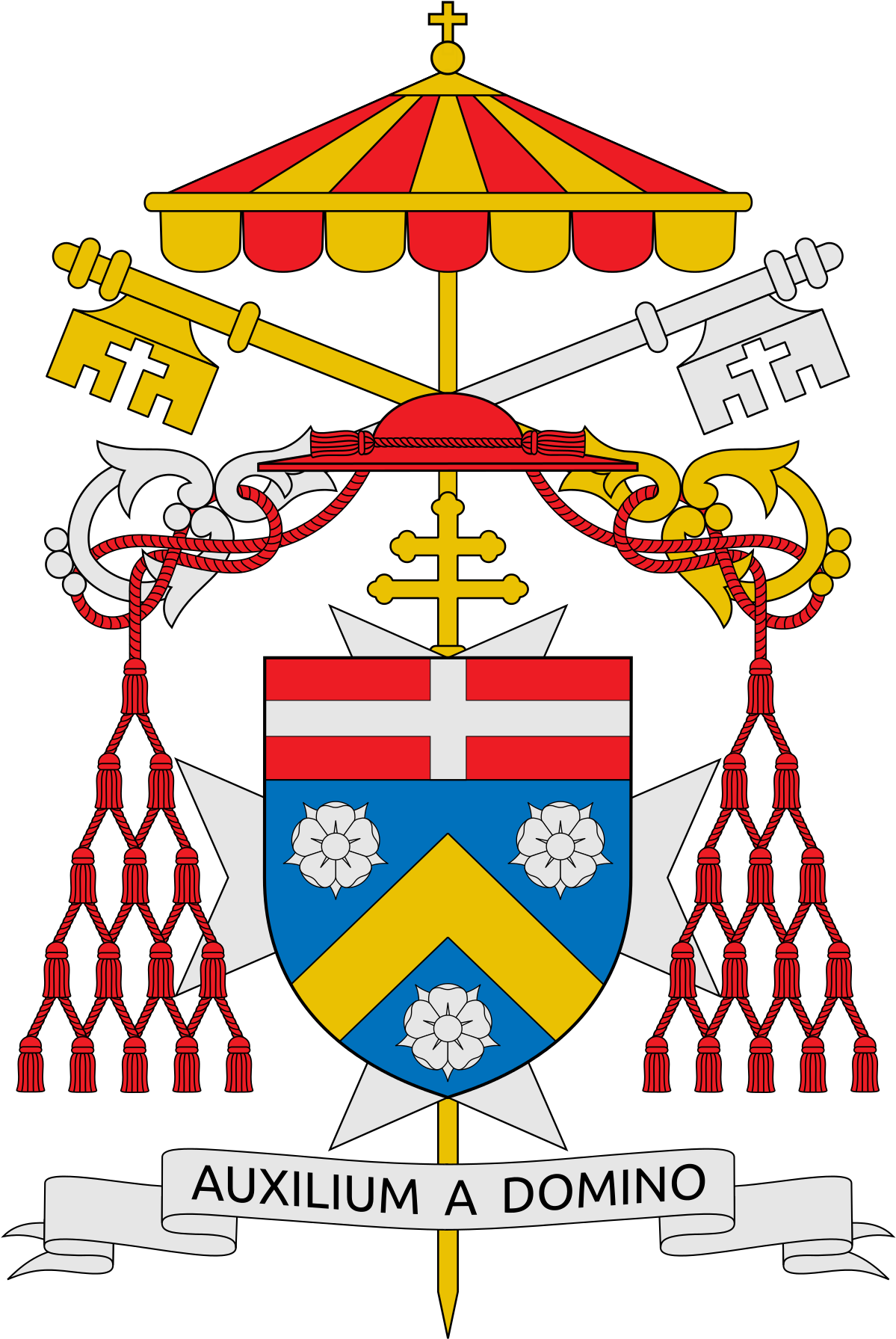 Coats Of Arms Of The Holy See Clipart (1200x1797), Png Download