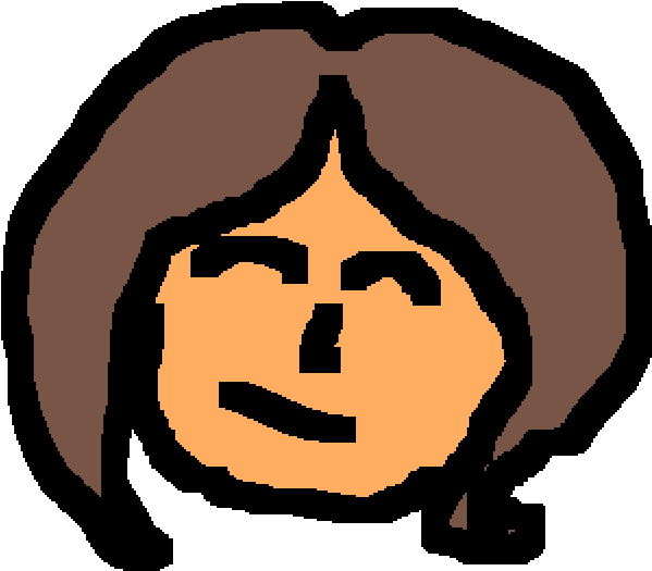 Ugly Girl Clipart (1000x1000), Png Download