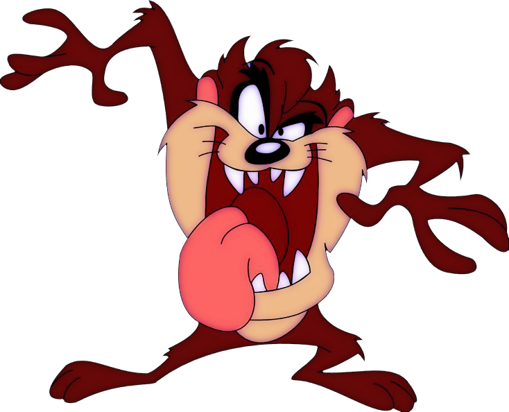 Explore Tasmanian Devil Cartoon, Intro Youtube And - Tasmanian Devil Icon Clipart (734x594), Png Download