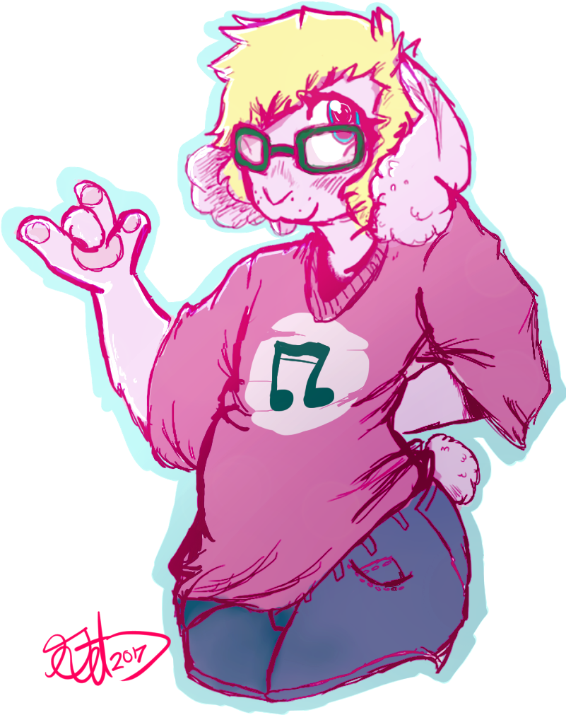 Peaches- Sketch Commission - Illustration Clipart (802x1025), Png Download