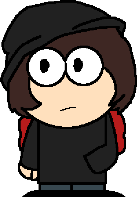 Me In South Park - Cartoon Clipart (1000x1000), Png Download