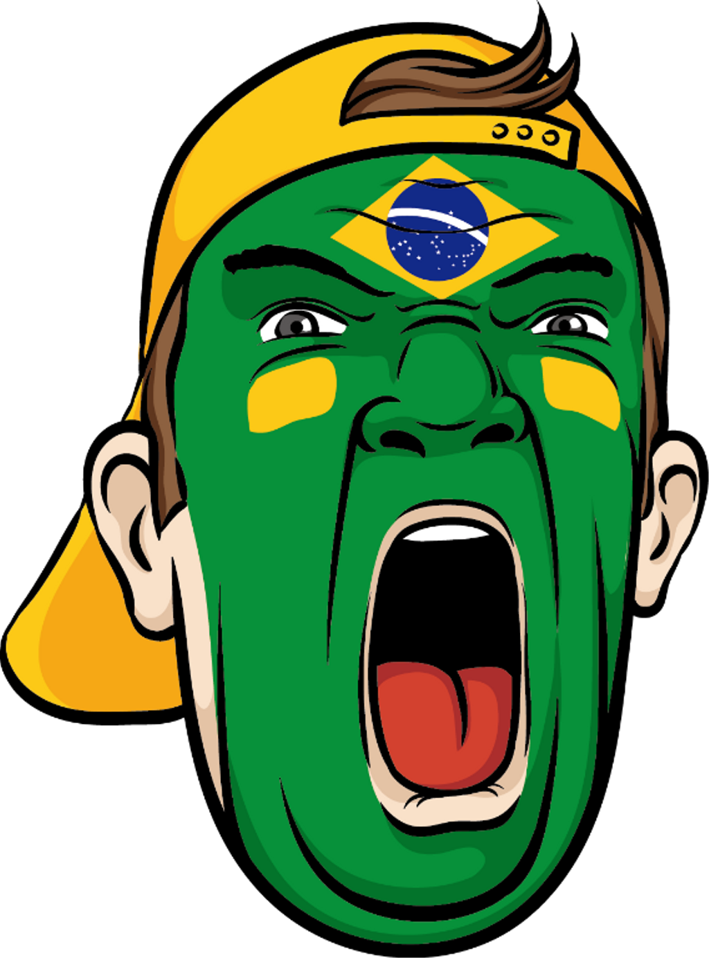 Report Abuse - Football Culture Art Clipart (1024x1383), Png Download