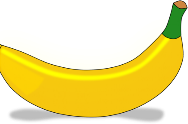 Banana Pudding Clipart Bnana - Banana Clipart Transparent - Png Download (640x480), Png Download