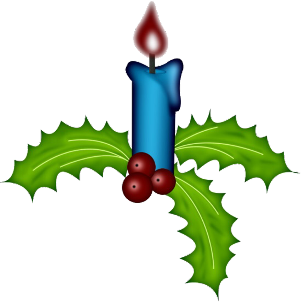 Christmas Candle Holly Freetoedit - Torque Parts Clipart (1024x1054), Png Download