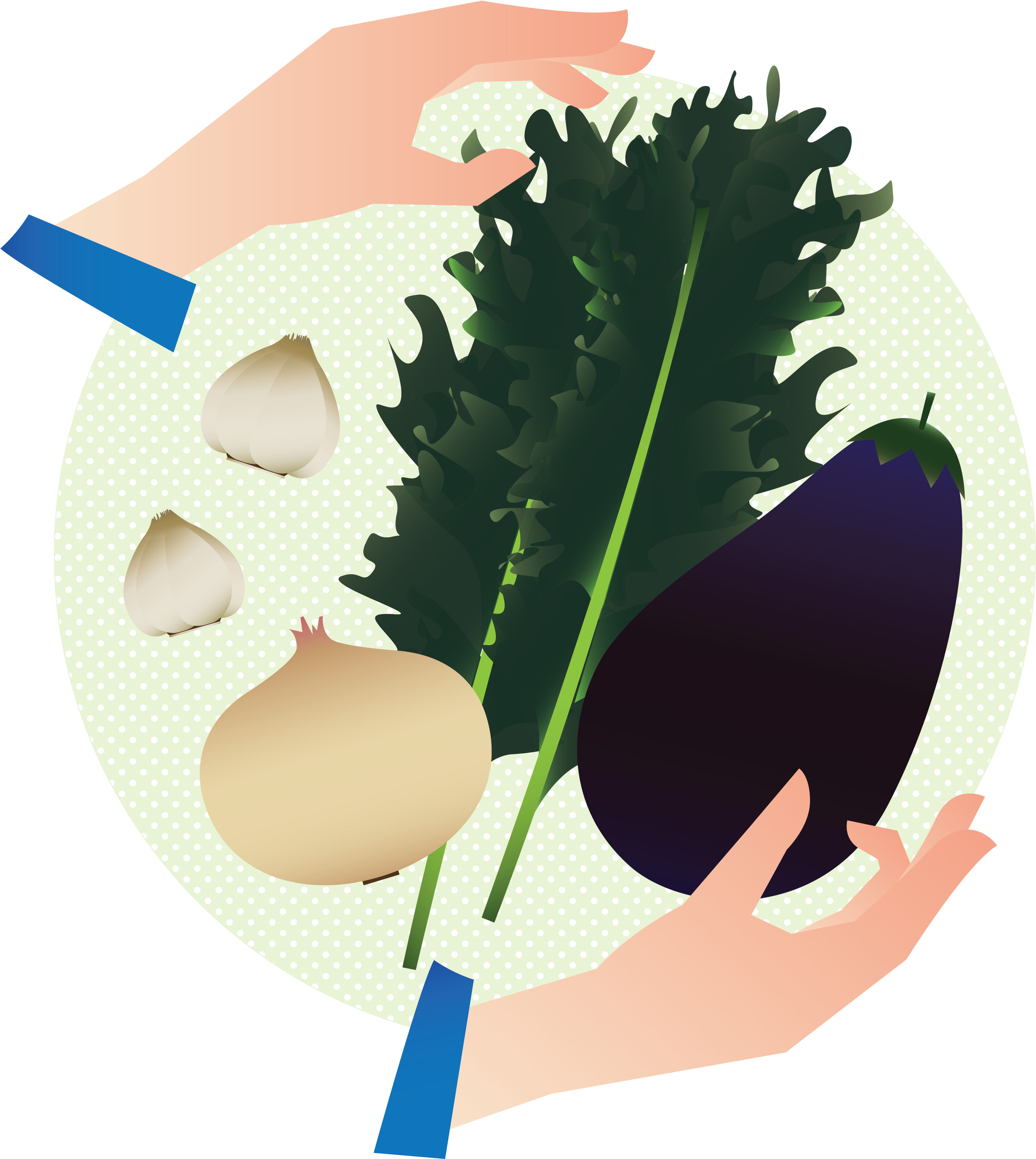 Veggies - Illustration Clipart (3250x3250), Png Download