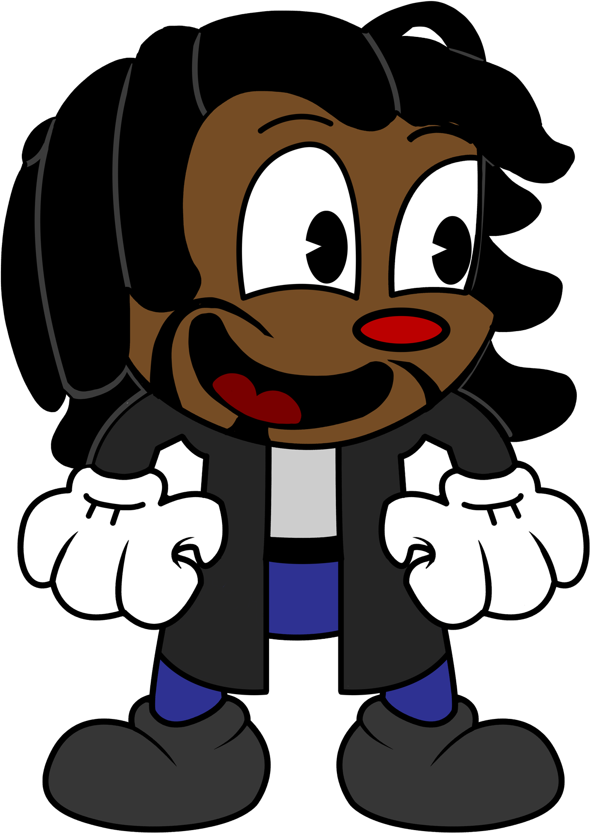Cartoon Mike Inspired By Cuphead - Cartoon Clipart (1500x1941), Png Download