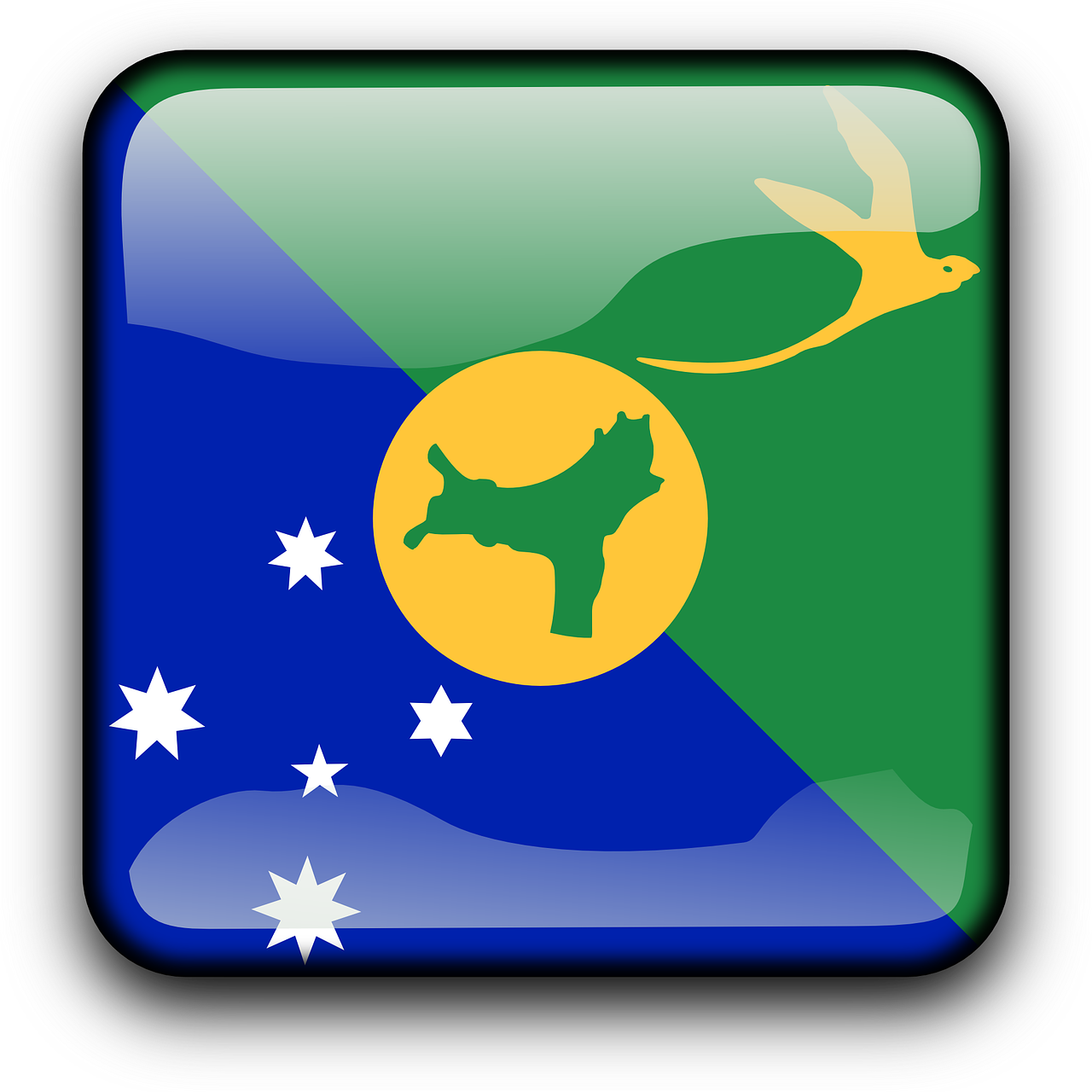 Christmas - Jervis Bay Territory Flag Clipart (1280x1280), Png Download