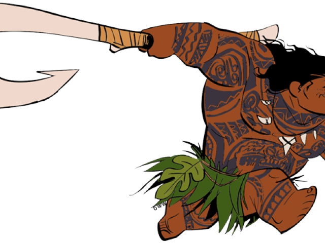 Maui Cliparts - Moana - Png Download (640x480), Png Download