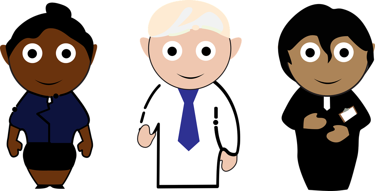 Work Art,free Vector Graphics, - Work People Cartoon Free Clipart (1280x655), Png Download