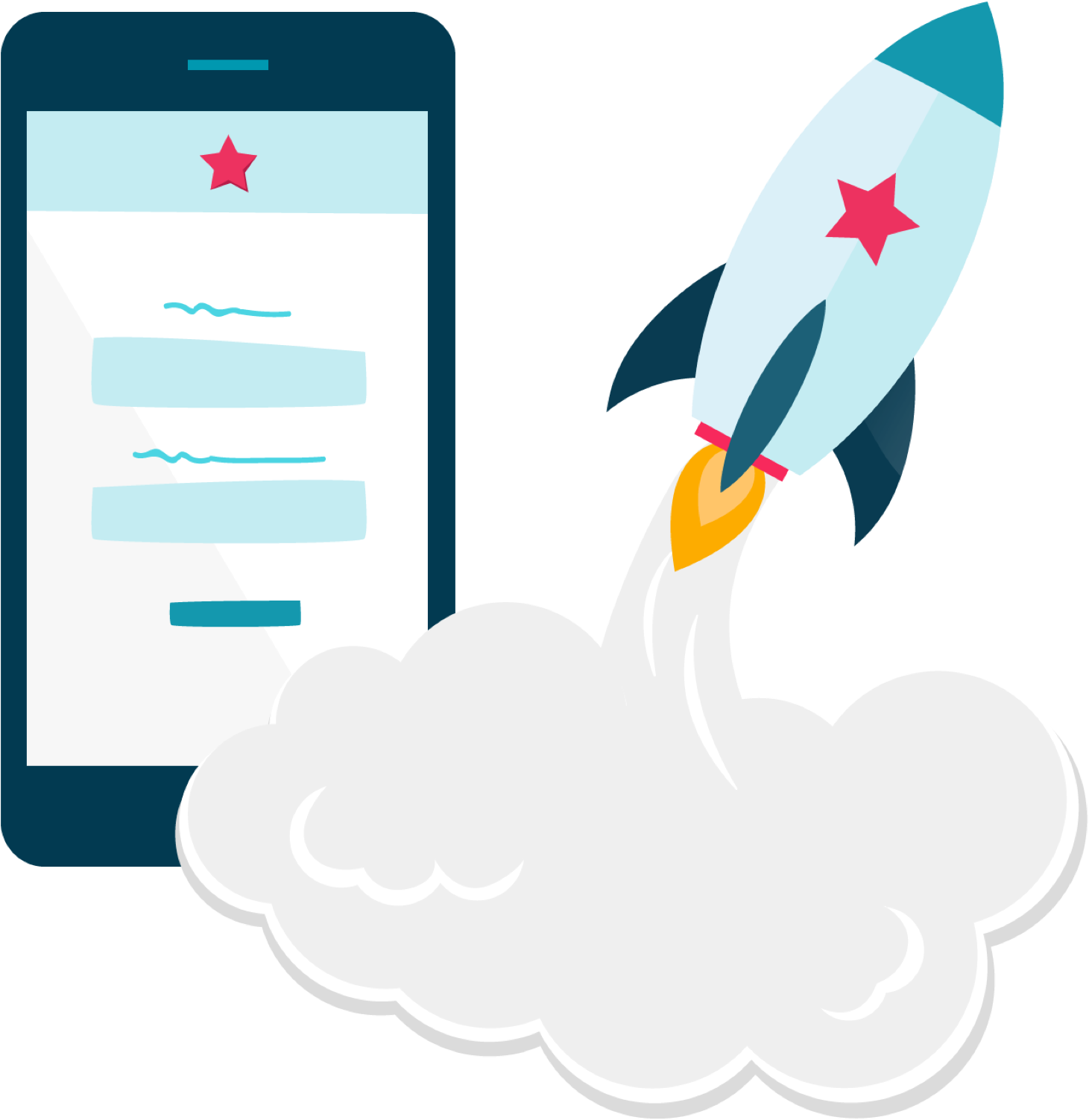 Feature Guestapp 2@3x Desktop - Cartoon Clipart (1461x1503), Png Download