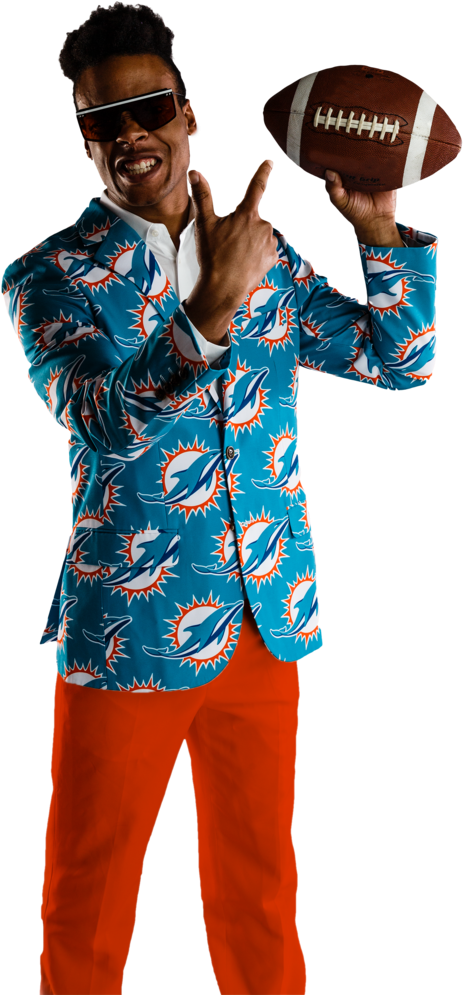 Men's Miami Dolphins Blazer - Miami Dolphins Clipart (683x1024), Png Download