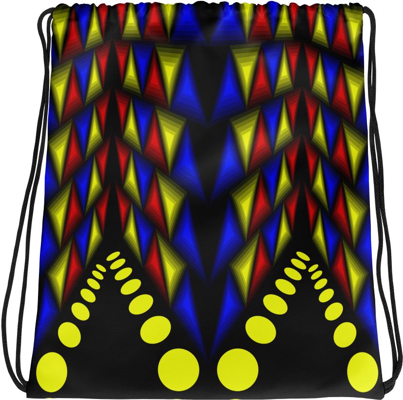 Video Game World Drawstring Bag - Pillow Clipart (1000x1000), Png Download