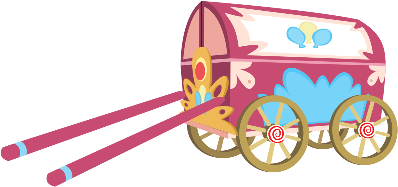 Wagon Vector Simple - Wagon Mlp Clipart (1280x619), Png Download