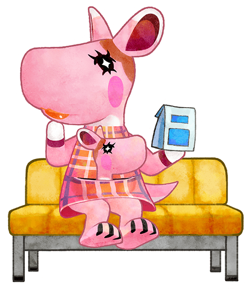 You Can Take On Design Requests From Hundreds Of Different - Marcie Animal Crossing Clipart (528x646), Png Download