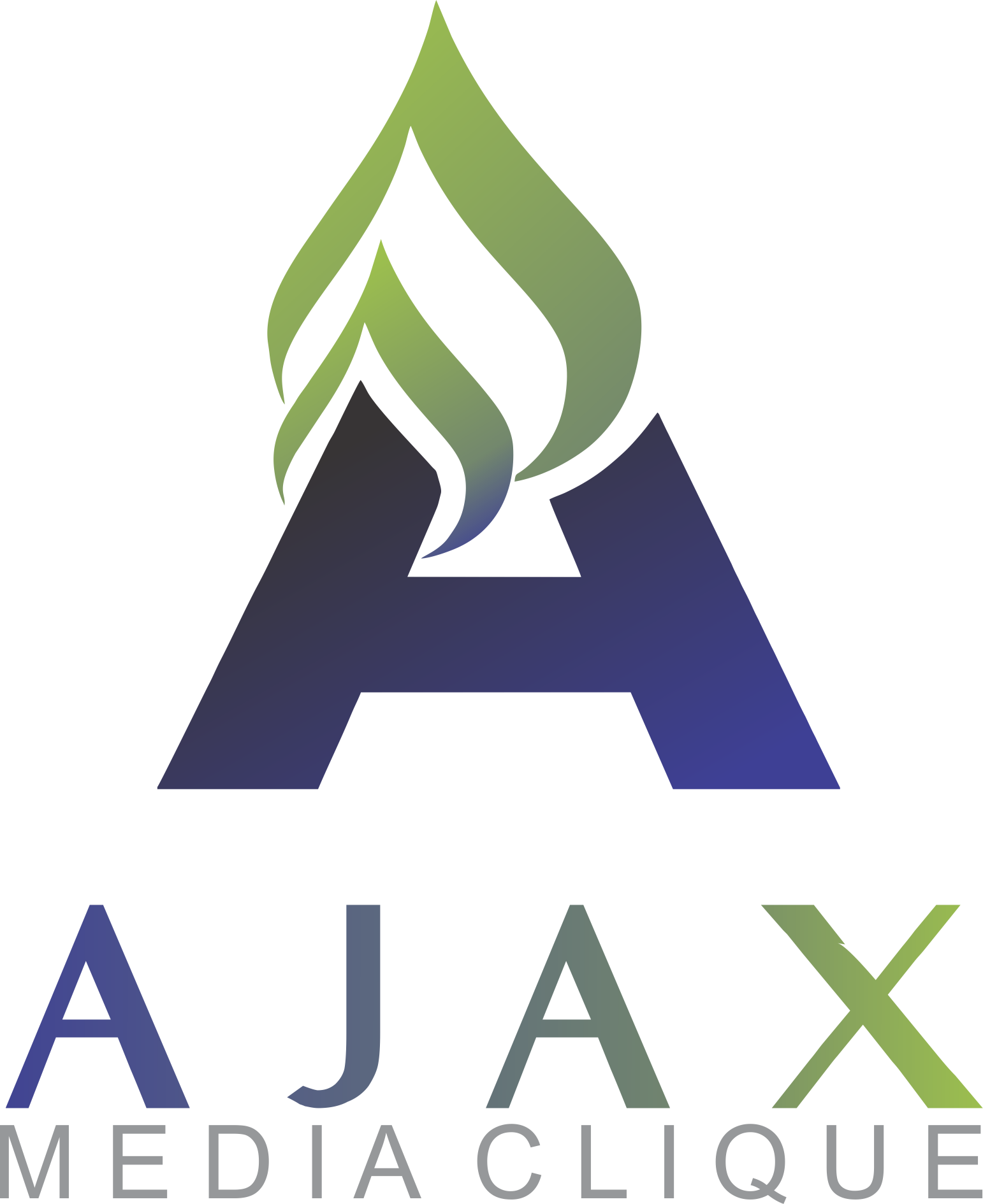 Ajax Media Clique - Graphic Design Clipart (1542x1890), Png Download