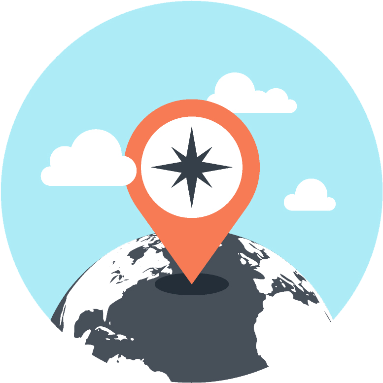 Local Seo Nj - Globe Clipart (858x801), Png Download