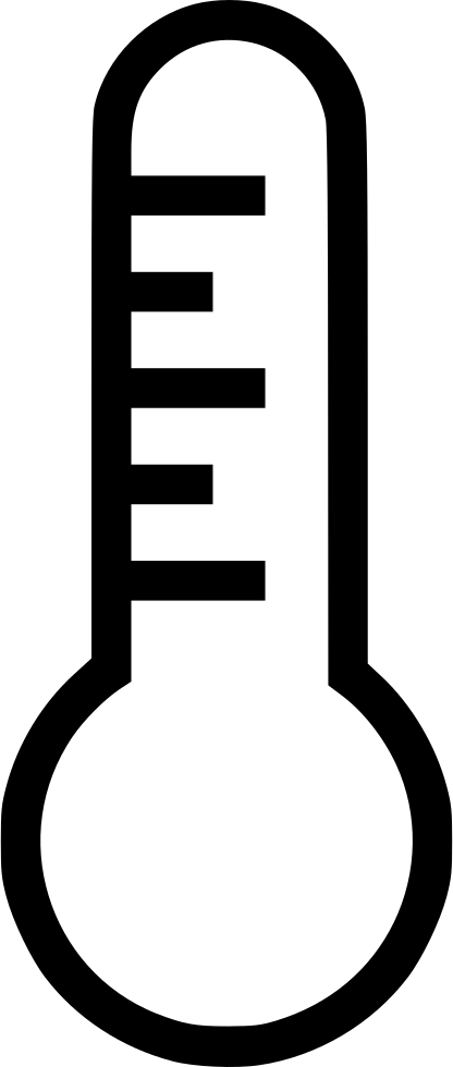 Thermometer Comments Clipart (416x980), Png Download