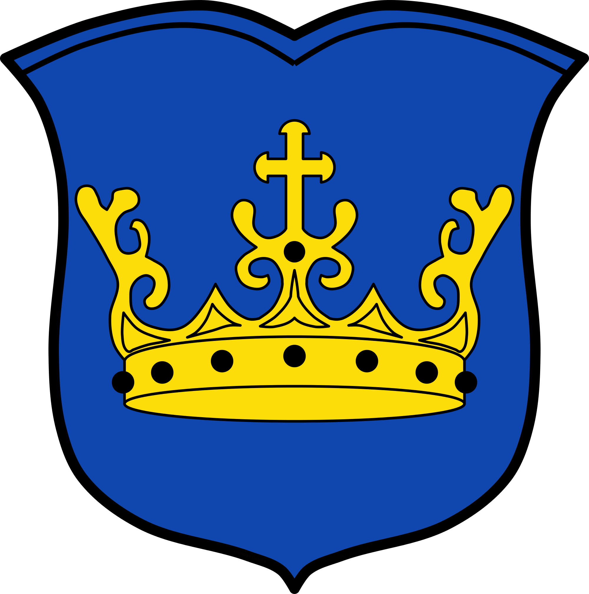 Deu Kraiburg Coa - Kraiburg Am Inn Wappen Clipart (2000x2016), Png Download