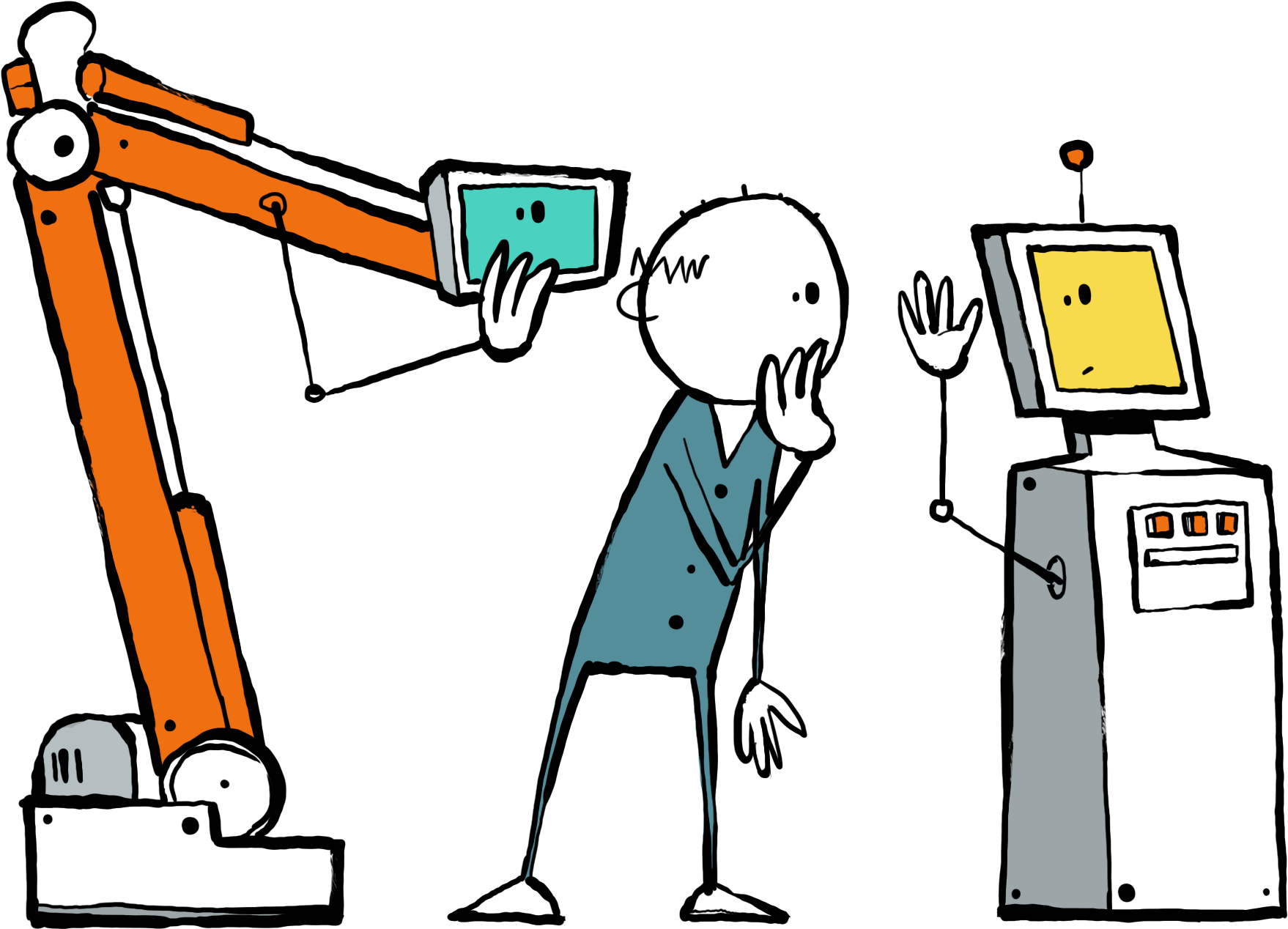 Training Industry - Cartoon Clipart (2161x1509), Png Download