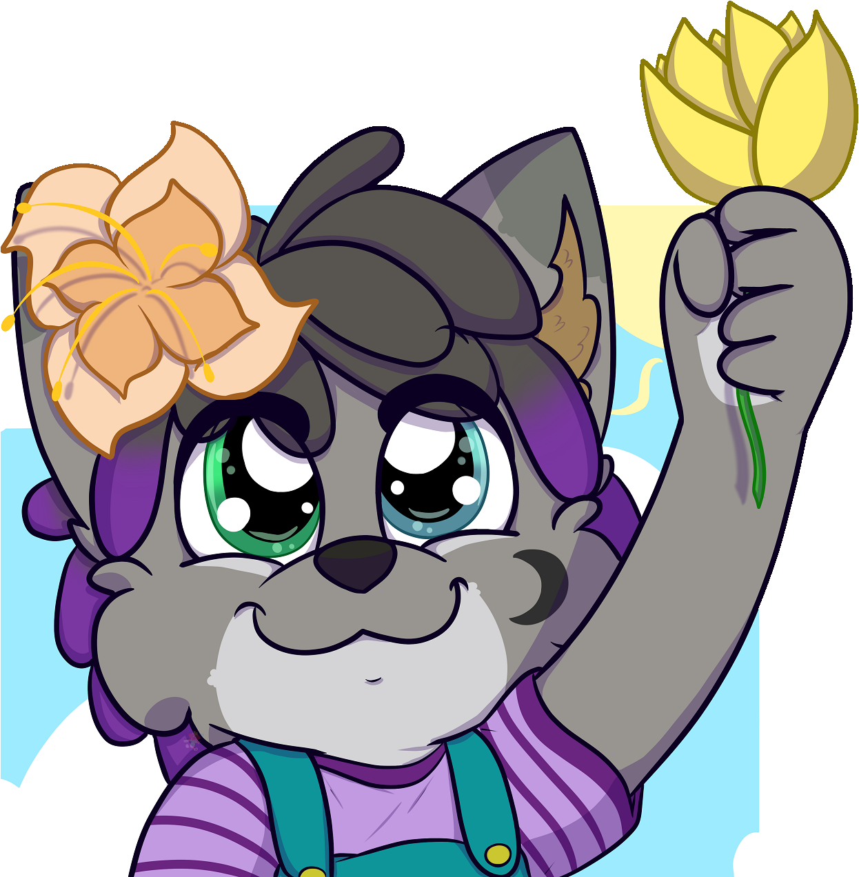 Spring Icon For Darkkirkwolf - Cartoon Clipart (1280x1280), Png Download