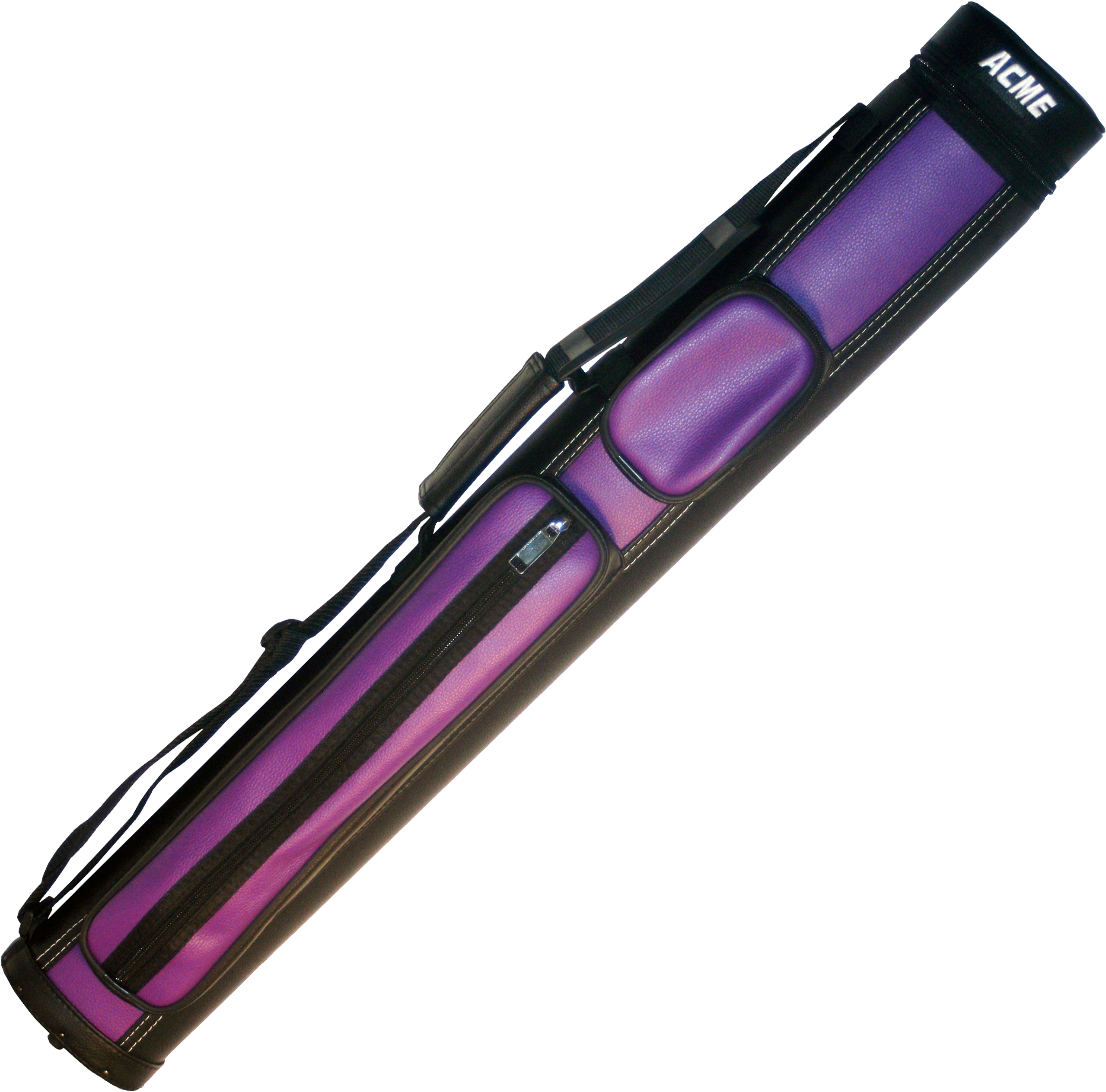 Acme Cue Case Black & Purple 2×2 - Strap Clipart (2711x2711), Png Download