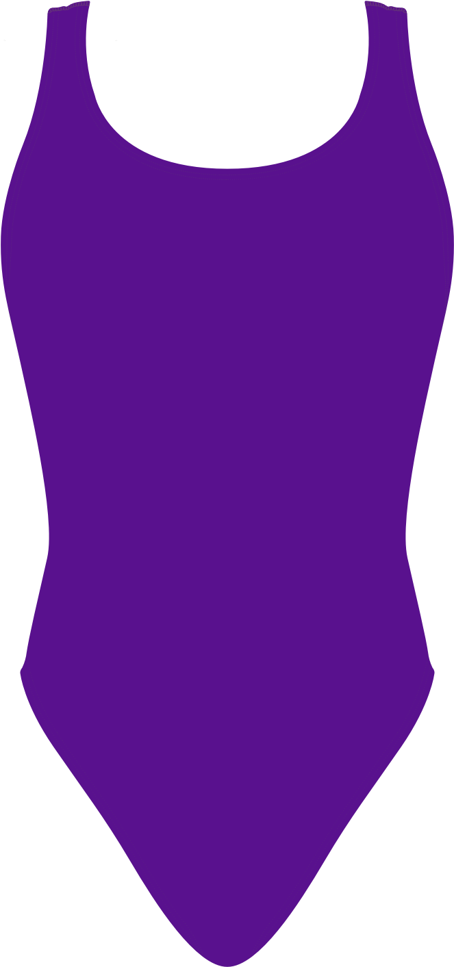 Solid Aubergine Freeback Clipart (680x1420), Png Download