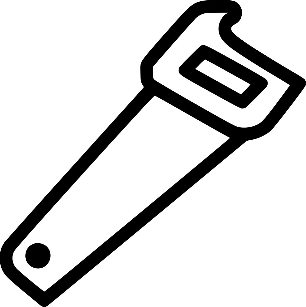 Saw Comments - Gergaji Png Clipart (980x982), Png Download