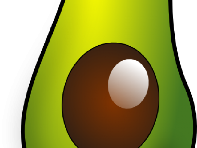 Avocado Clipart Guacamole - Circle - Png Download (640x480), Png Download