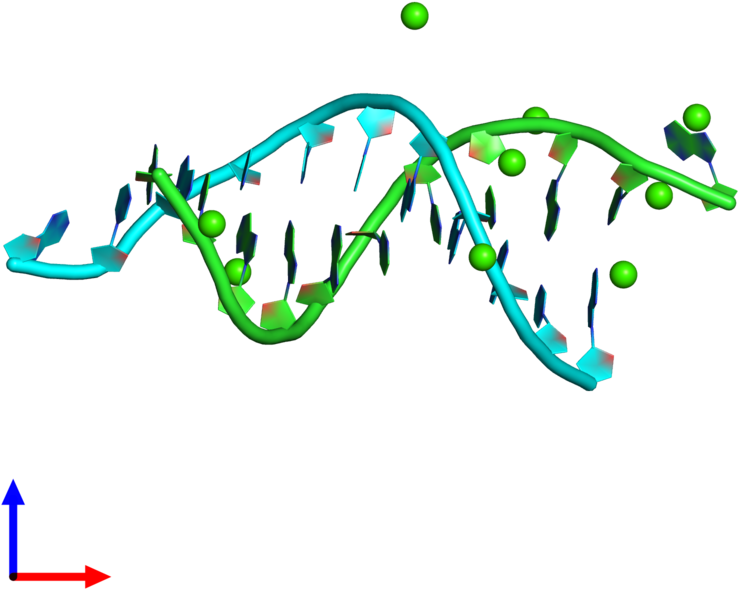 Pdb 5ktv Coloured By Chain And Viewed From The Front - Graphic Design Clipart (800x800), Png Download