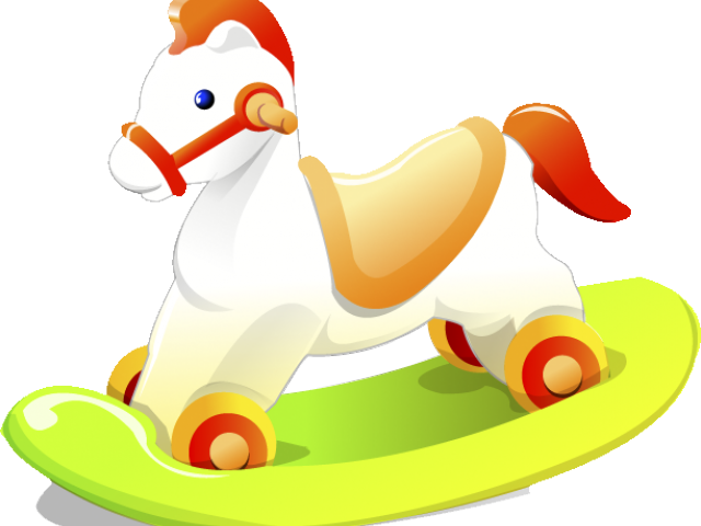 Trojan Horse Clipart Child Toy - Cartoon - Png Download (640x480), Png Download