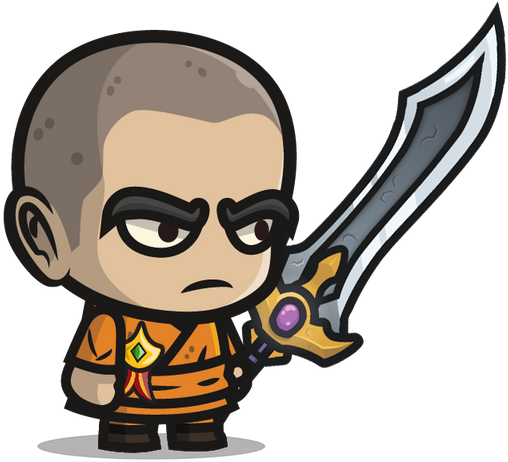 This Is My Sword, We Are One And The Same - Chibi Ronaldo Clipart (640x640), Png Download
