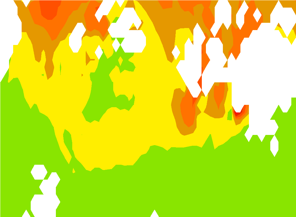 Ozone Total Ozone Mean Northamerica Idl Png 20060201 - Illustration Clipart (1024x768), Png Download