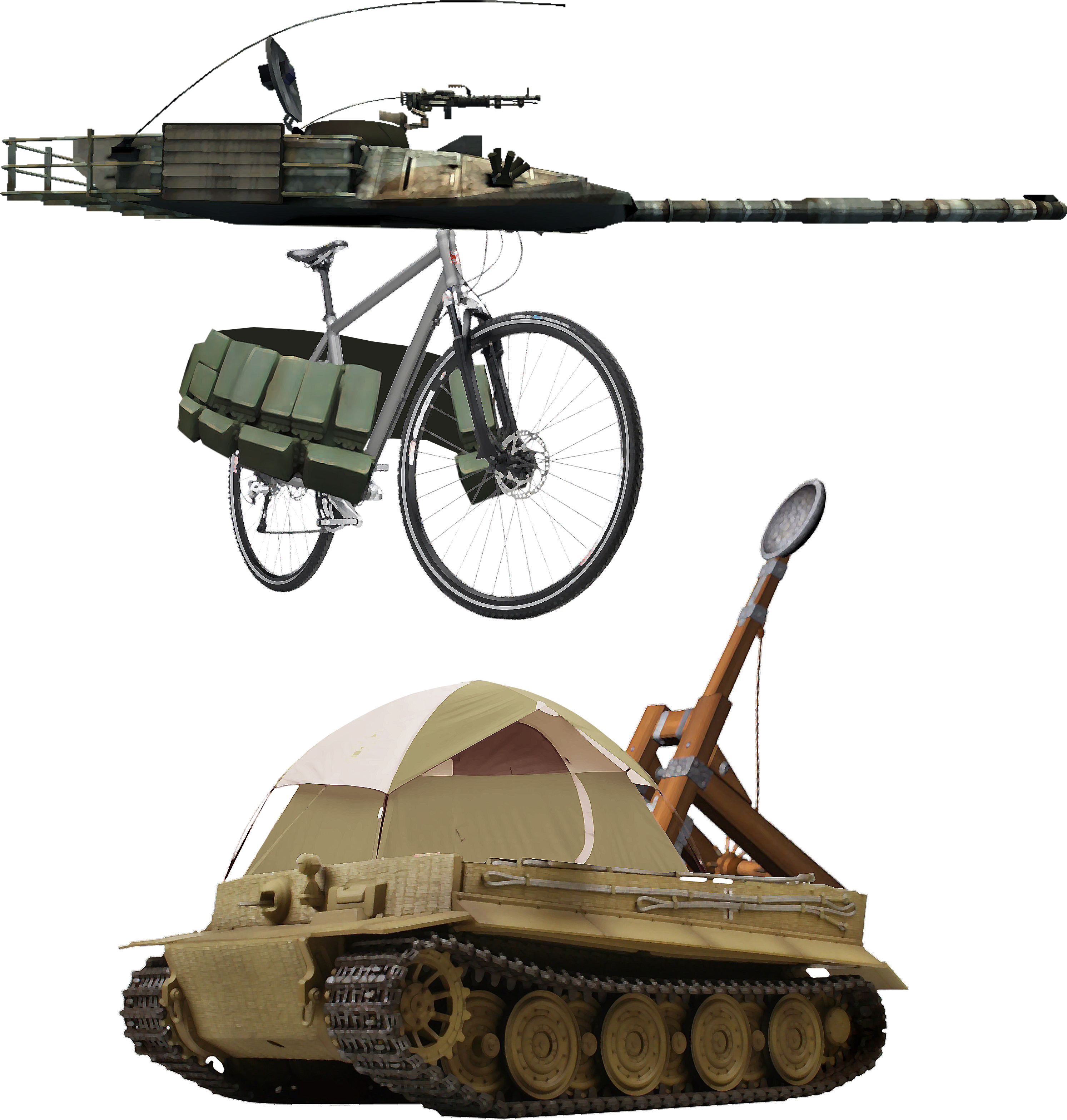 Metabriefly About The Ships Balance In Star Citizen - Tiger Tank Transparent Clipart (3193x3525), Png Download