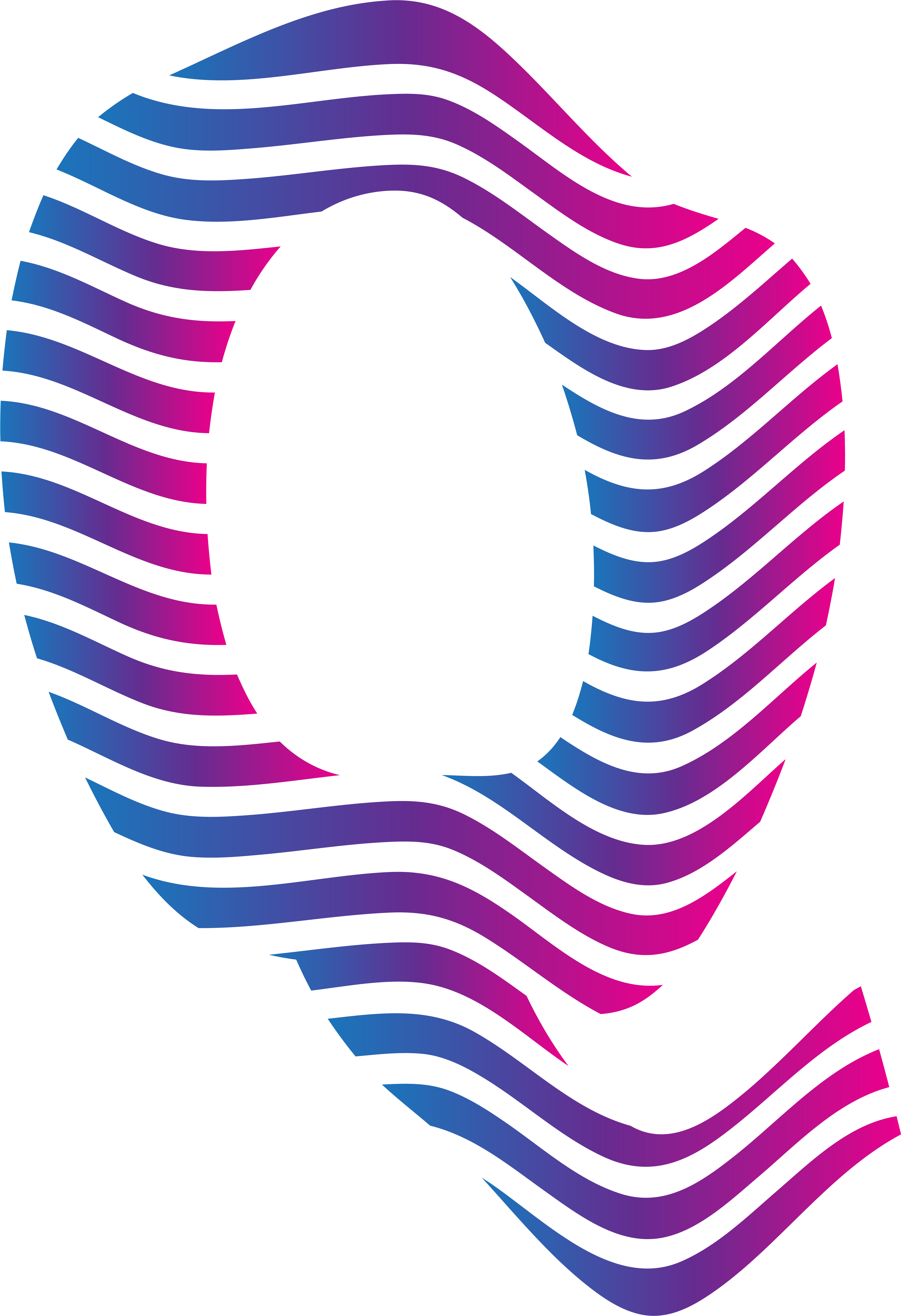 Letters Pop Style Font Gradient Commercial Png And Clipart (8334x8334), Png Download