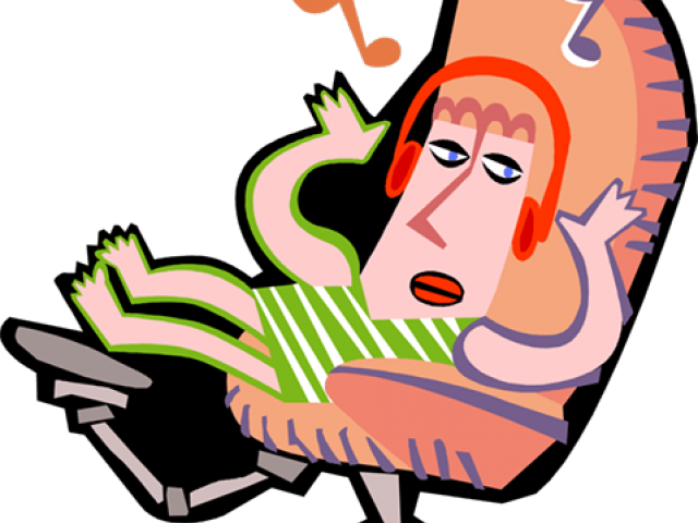 Human Clipart Listening - Music - Png Download (640x480), Png Download