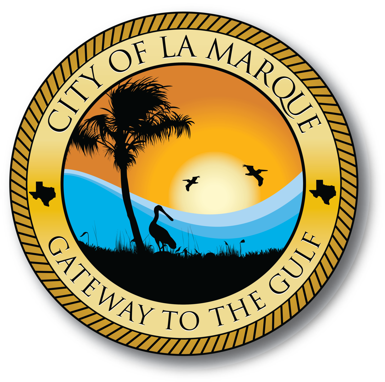 City La Marque Water Meter Replacement Program Underway, - City Of La Marque Clipart (1600x1578), Png Download